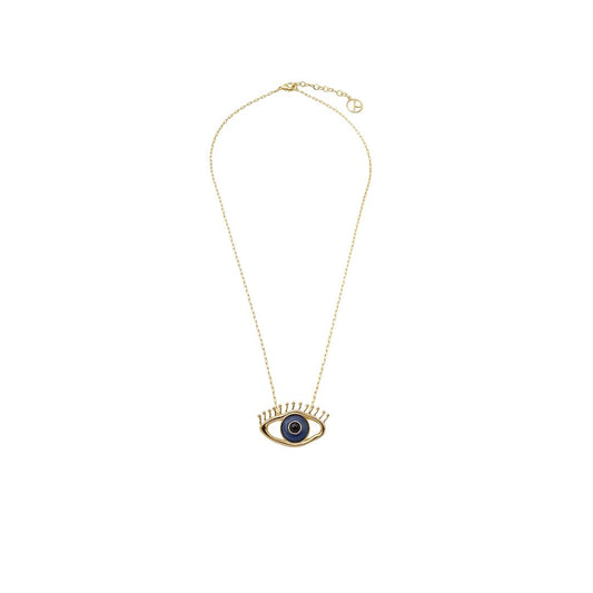 Olho Grego Onix Necklace